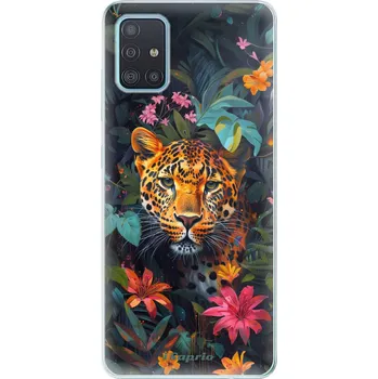 Odolné silikonové pouzdro iSaprio - Flower Jaguar - Samsung Galaxy A51