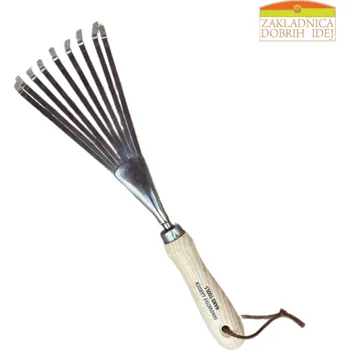 Zahradní lopatka DDD Ruční zahradní hrábě 35,5 cm