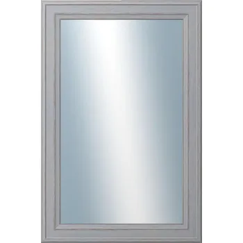 Zrcadlo DANTIK - Zarámované zrcadlo - rozměr s rámem cca 40x60 cm z lišty STEP šedá (3019)