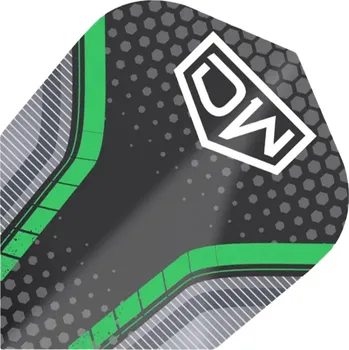 Příslušenství pro šipky Dart World Letky DW Avenger Green 3x Sada No6