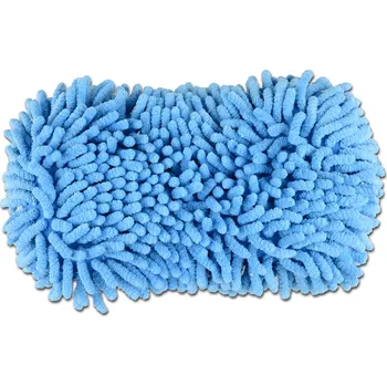 SURTEP, s. r. o. Mycí houba z mikrovlákna 2v1, 24 x 12cm Barva: Světle modrá