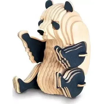 Stavebnice Woodcraft Dřevěné 3D puzzle Panda