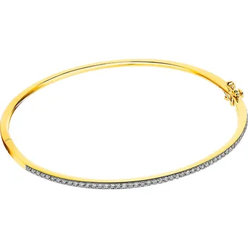 Náramek Zlatý náramek s brilianty - 0,50 ct - ryzost 585 - 220.500