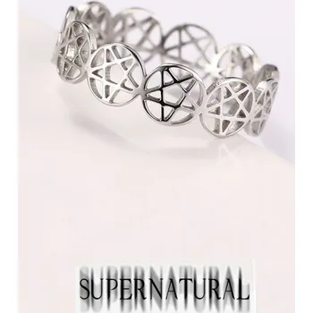 Seriál prsten s pentagramy Lovci duchů (Supernatural) Velikost 9