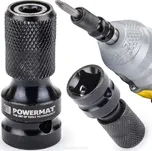 POWERMAT PM-ASHU-05025T Rázový adaptér z 1/2" na 1/4" bity