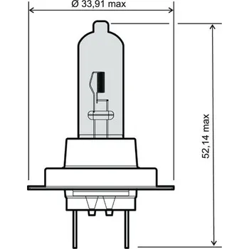 Autožárovka RMS Lamp RMS 246510111 H7 12V 55W (10pcs)
