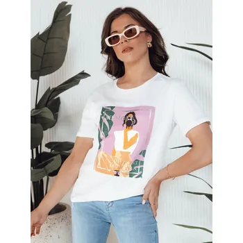 Dámské tričko Dámské triko DSTREET MEMORY BÍLÁ L/XL