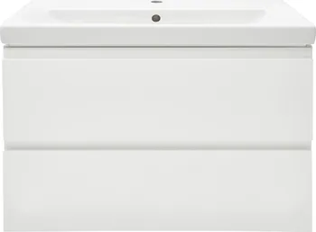 Koupelnový nábytek Cersanit Dormo skříňka s umyvadlem 80 cm leskle bílá