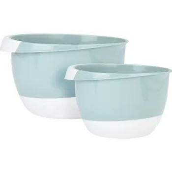 Talíř EH Sada šlehacích mís Cream, 2 ks, 2 velikosti, mix barev