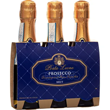 Porta Leone Prosecco Spumante DOC Brut 3 x 0,2l 11% 0,6l