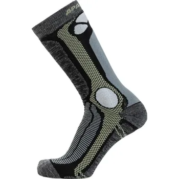 Pánské ponožky APASOX ponožky MARMOLADA zelená Velikost: 43-47