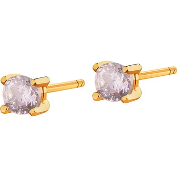 Náušnice Zlaté náušnice se zirkony - K-901.03