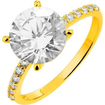 Prsten Zlatý prsten se zirkonem - P-1053.02