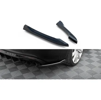 Auto-moto Maxton Design boční difuzory pod zadní nárazník ver.2 pro Audi A5 8T, černý lesklý plast ABS, S-line Coupe/S-line Cabrio