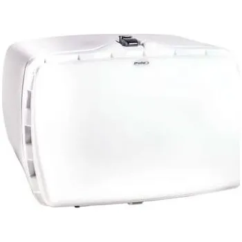 Zavazadlo na motocykl PUIG Vrchní kufr PUIG MAXI BOX 0468B bílá 90l, se zámkem