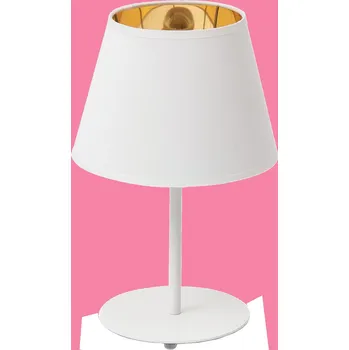 Noční stolek Nábytek PEGAS s.r.o. Vespillo, 20x20x33cm Noční 1A bílý/zlatý Osvětlení