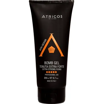 Stylingový přípravek Atricos Milano Bomb Gel Extra Strong – Extra silný gel 200 ml