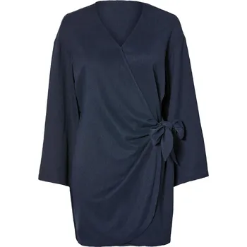 Dámské šaty esmara® Dámské zavinovací šaty (M (40/42), námořnická modrá)