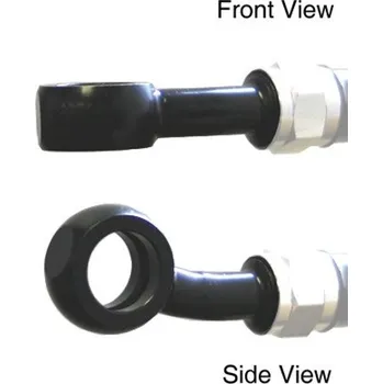 Venhill Banjo Venhill POWERHOSEPLUS 3/60085/BLACK 20° stranové zahnutí černý