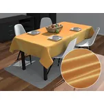 Saténový obdélníkový ubrus polyesterový Satén LUX-029 Zlatý 140x200 cm