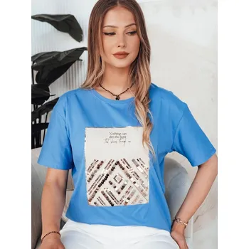 Dámské tričko Dámské triko DSTREET CENTIA MODRÁ M/L