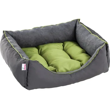 Pelíšek pro psa Diversa Pelíšek SIESTA zeleno-šedý Délka: 2 - 50x40x18cm