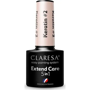 Lak na nehty CLARESA® Extend Care 5v1 Keratin #2, 5g