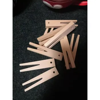 Koš na prádlo Retro dřevěný kolík na prádlo (Kolíček ze dřeva)