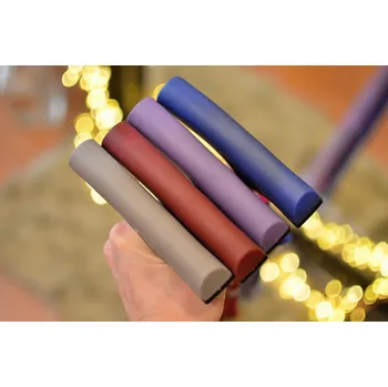 Vycházková hůl s nastavitelnou délko Color soft - FIALOVÁ (54AC)