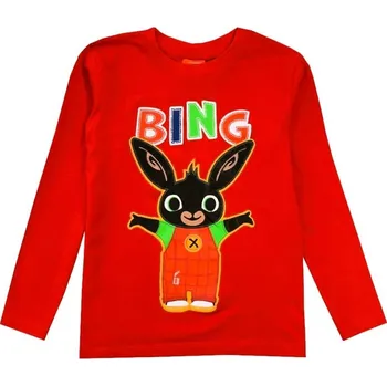 Dětská móda TRIKO BING (červené) dlouhý rukáv Velikost: 2