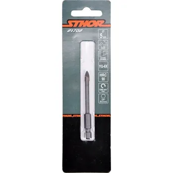 Vrták Vrták STHOR do skla a keramiky 5 mm ST-21702