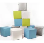 Molitanová stavebnice Moliplay Pastels B 12 dílů koženka velikost Jumbo (Velikost Jumbo 40 cm)