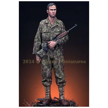 Plastikový model Alpine Miniatures 1/16 "The Alamo Scout" US 6th Army