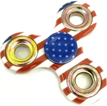 Gadget Antistresový Fidget Spinner USA flag