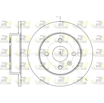Brzdový kotouč Brzdový kotouč ROADHOUSE 6570.00