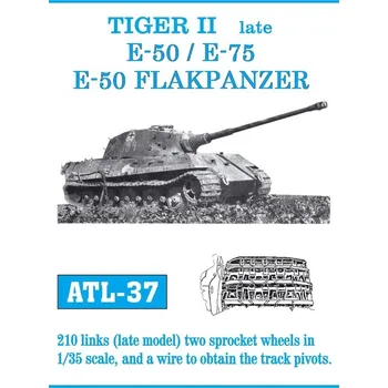 Plastikový model 1/35 ATL-037 TIGER II late - Friul Model