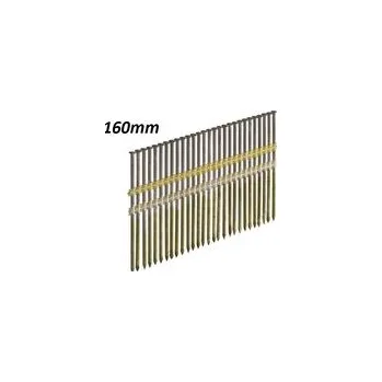 Hřebík Hřebíky v plastovém pruhu hladké 4,6x160 500ks KB420160 R20, 21° SENCO