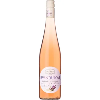 Víno Levanduland Levanduľové ružové - sparkling 10% 0,75l