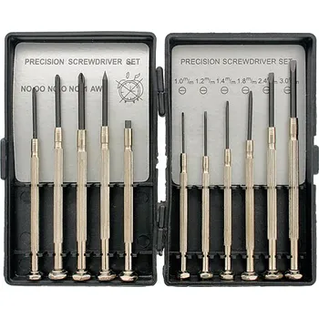 Šroubovák Strend Pro SD5011, sada hodinářských šroubováků 11 dílná, 225388