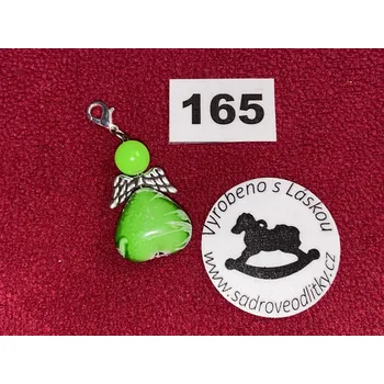 HandMade by VeJa Přívěšek - andílek pro štěstí/radost č.165