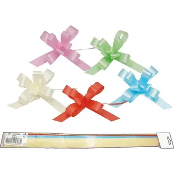 Stuha UNIPAP stahovací stuha 2/50 hladká 2 pastel mix 5660205 163423