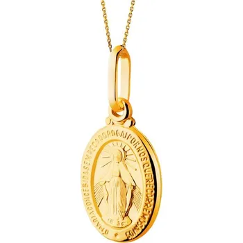 Přívěsek Zlatý přívěsek - medailon - AP121-7029