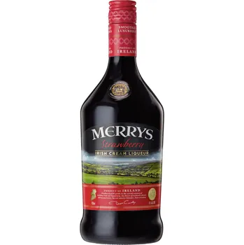 Likér Merrys Strawberry Cream 17% 0,7l