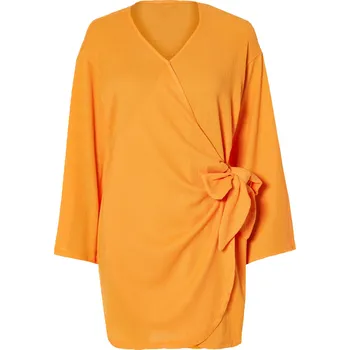 Dámské šaty esmara® Dámské zavinovací šaty (oranžová, M (40/42))