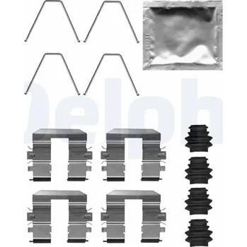 Brzdový kotouč Příslušenství kotoučové brzdy DELPHI LX0708