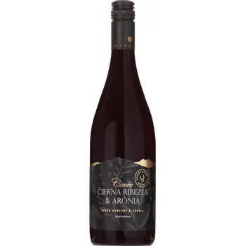 Víno Miluron Černý rybíz & Aronia 11,5% 0,75l