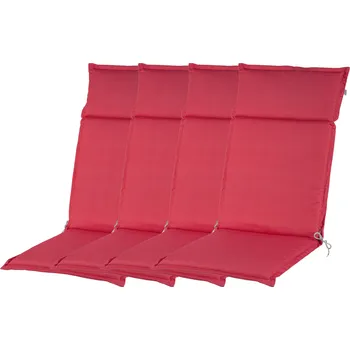 Potah na židli LIVARNO home Sada potahů na křeslo Houston, 120 x 50 x 4 cm, 4dílná, růžová