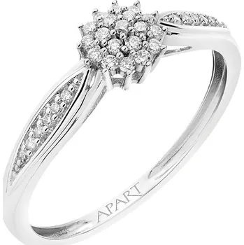 Prsten Prsten z bílého zlata s diamanty - 0,12 ct - ryzost 585 - 160.303