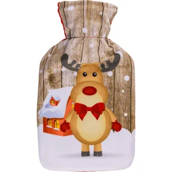 Ústní sprcha GiftyCity Termofor s fleecovým obalem, 0,7 l, sobík GiftyCity