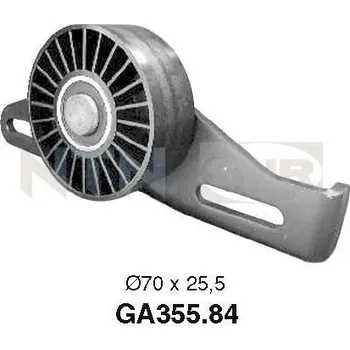 Napínací kladka, žebrovaný klínový řemen SNR GA355.84